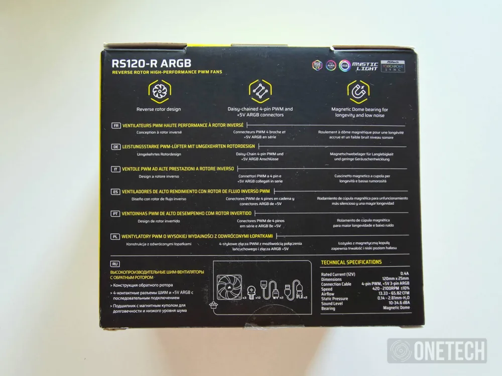 Corsair RS120-R ARGB, ventiladores inversos con iluminación ARGB - Análisis Corsair RS120-R ARGB, ventiladores inversos con iluminación ARGB - Análisis