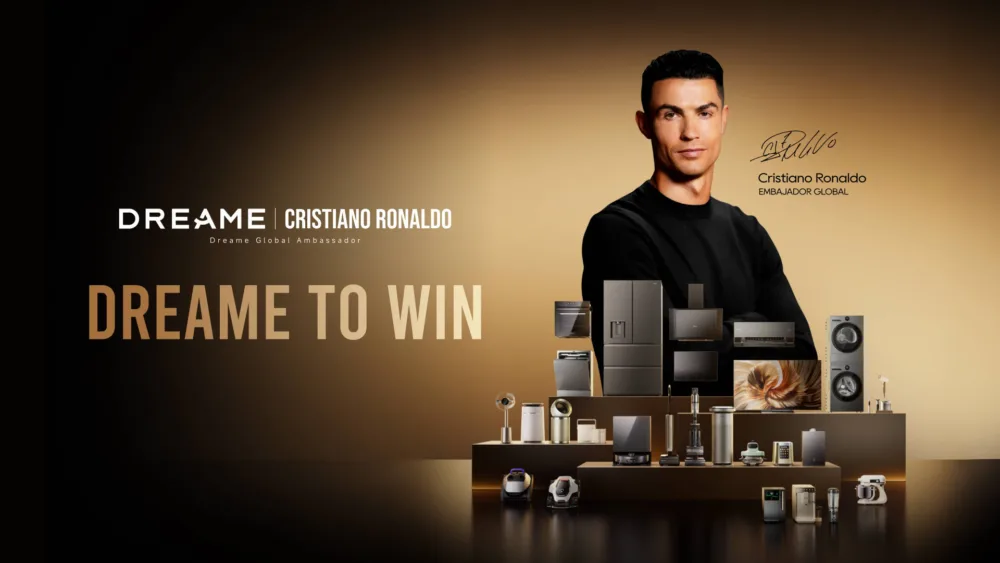 Cristiano Ronaldo fichado por Dreame como embajador global de la marca