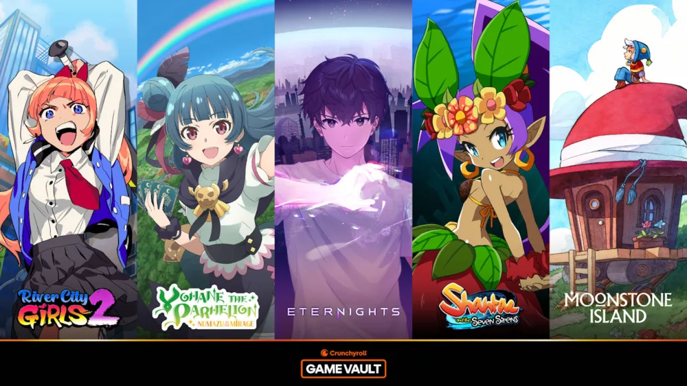 Crunchyroll Game Vault añade nuevo juegos y anuncia nuevos lanzamientos