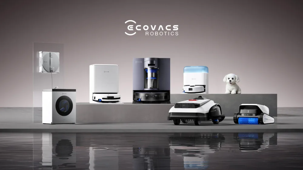 Un robot para mascotas, cortacésped, limpiapiscinas , nuevos aspiradores y más. Las novedades de ECOVACS en el CES 2026