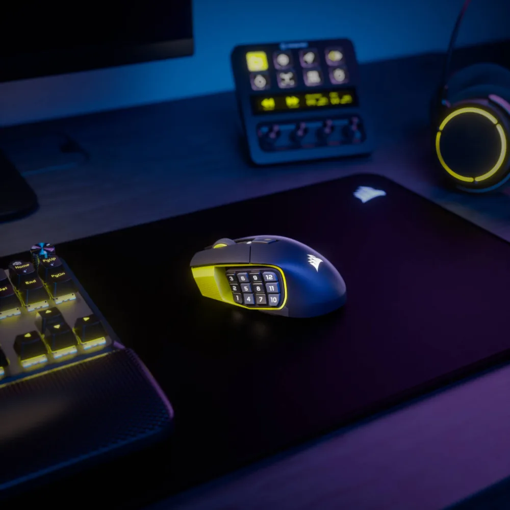 El SCIMITAR ELITE WIRELESS SE de Corsair añade integración nativa con Stream Deck El SCIMITAR ELITE WIRELESS SE de Corsair añade integración nativa con Stream Deck
