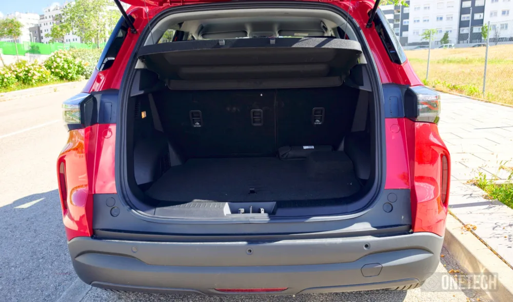 EBRO S400 HEV, una semana con este SUV híbrido accesible "español" EBRO S400 maletero