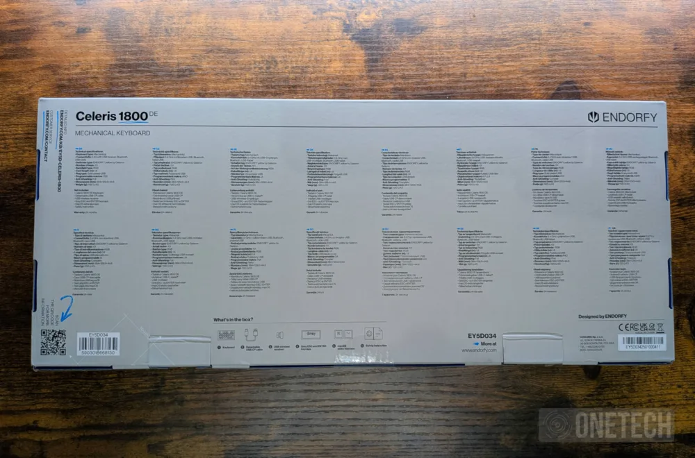 Endorfy Celeris 1800, un teclado para Windows y Mac con más de un as en la manga - Análisis