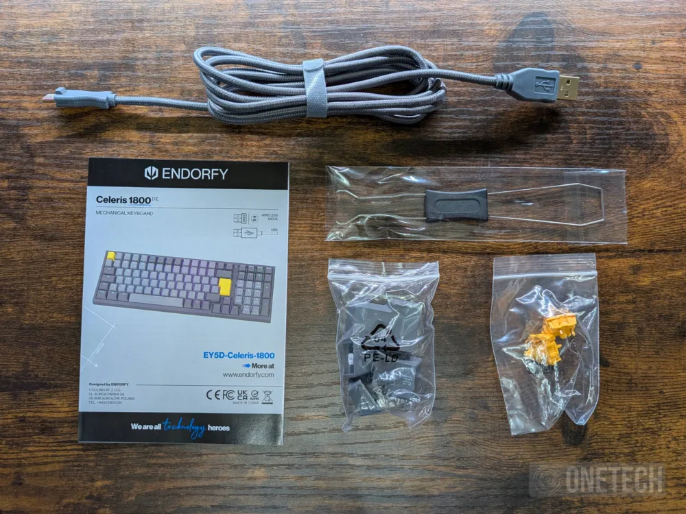 Endorfy Celeris 1800, un teclado para Windows y Mac con más de un as en la manga - Análisis