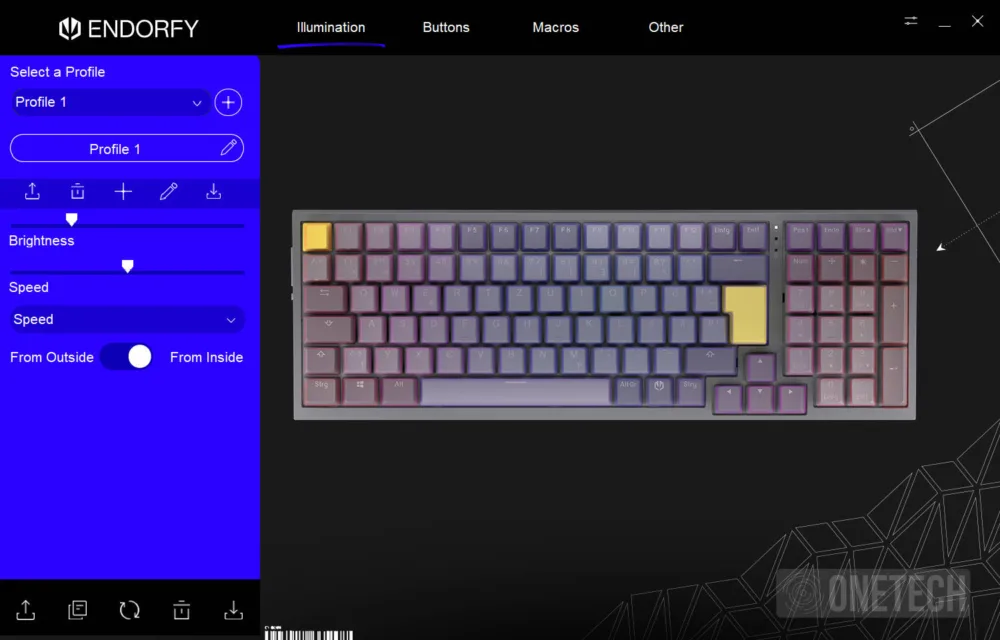 Endorfy Celeris 1800, un teclado para Windows y Mac con más de un as en la manga - Análisis