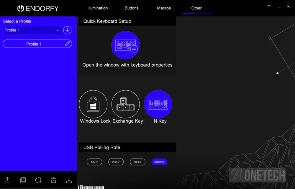 Endorfy Celeris 1800, un teclado para Windows y Mac con más de un as en la manga - Análisis