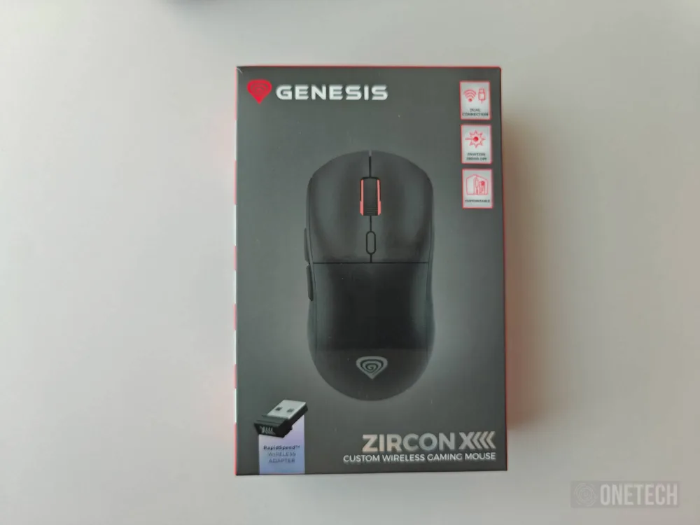 Genesis Zircon XIII, un ratón desmontable y personalizable de precio asequible - Análisis