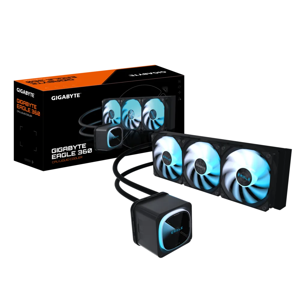 EAGLE 360, las nuevas líquidas AIO de GIGABYTE para el 2026