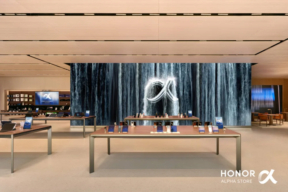 ALPHA, así es la nueva tienda insignia global de HONOR