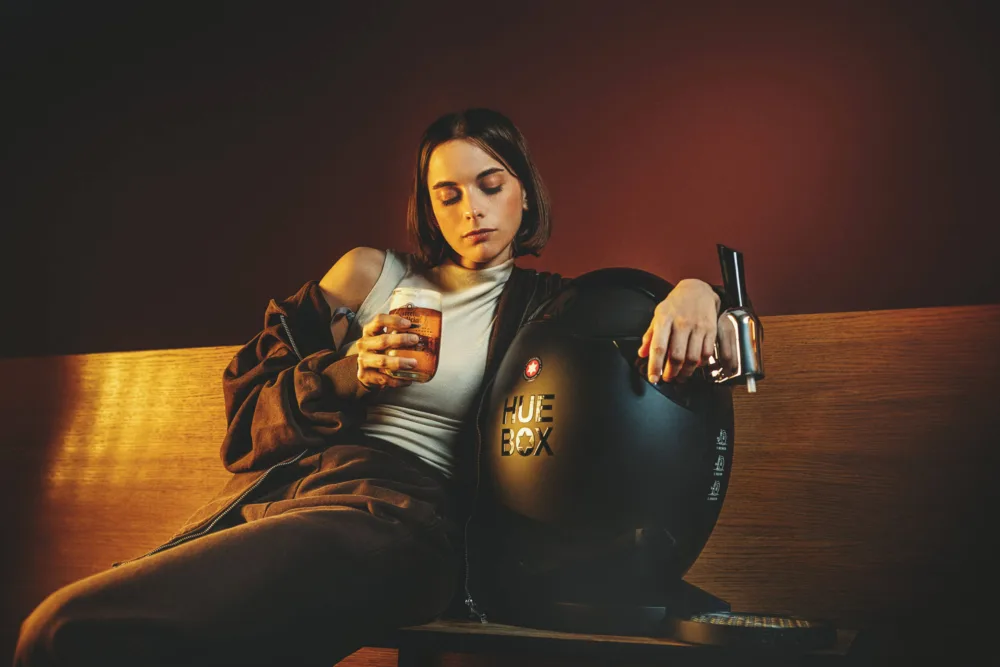 Huebox, la mejor forma de disfrutar de una cerveza Estrella Galicia "tirada" en casa Huebox, la mejor forma de disfrutar de una cerveza Estrella Galicia "tirada" en casa