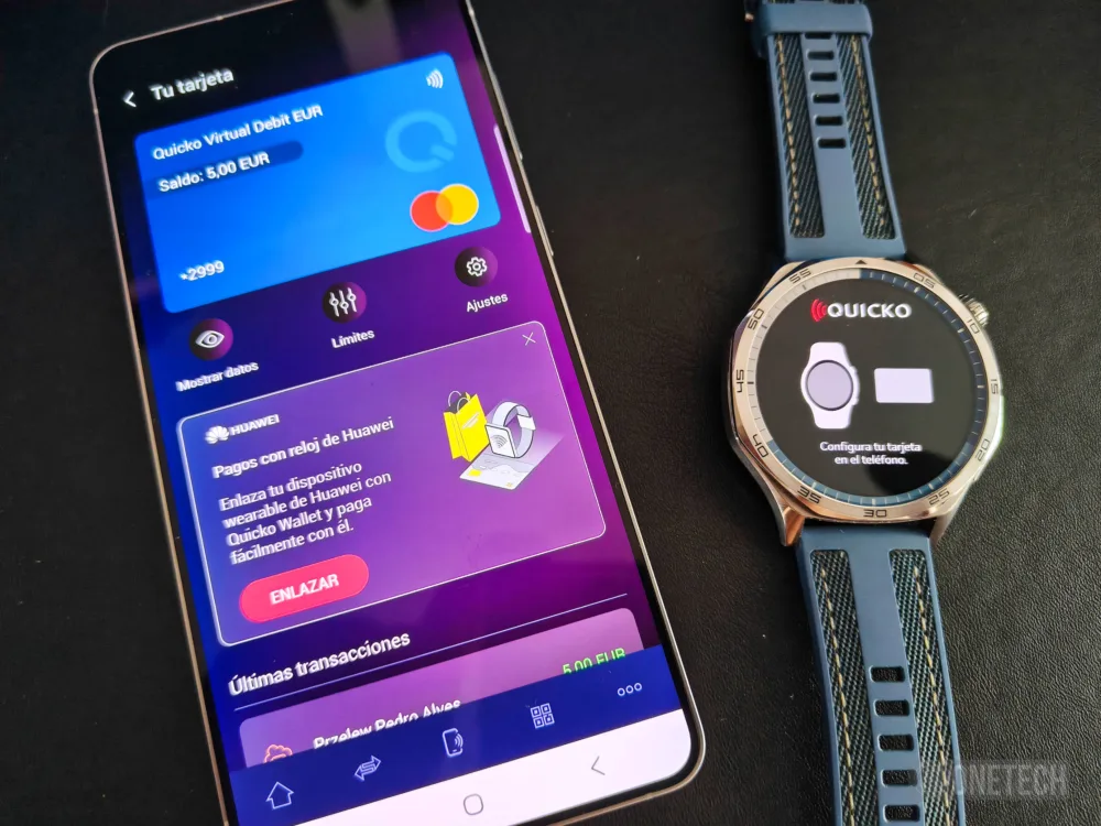 ¡Sorpresa! El Huawei Watch GT 5 ya admite pagos por NFC en España ¡Sorpresa! El Huawei Watch GT 5 ya admite pagos por NFC en España