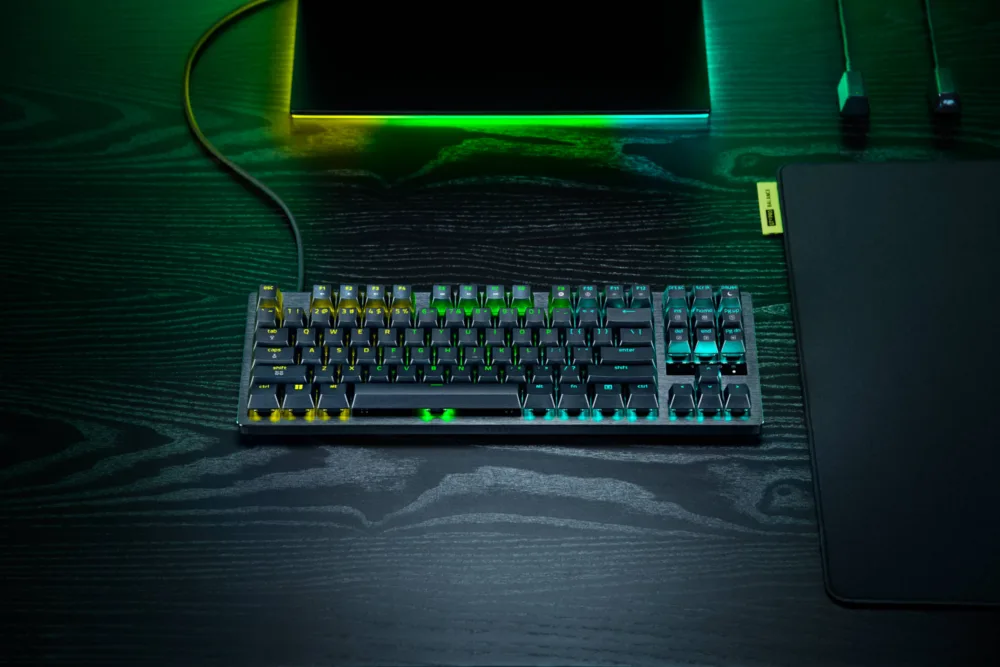 Razer Huntsman V3 Tenkeyless 8KHz, el teclado para competir a la máxima velocidad