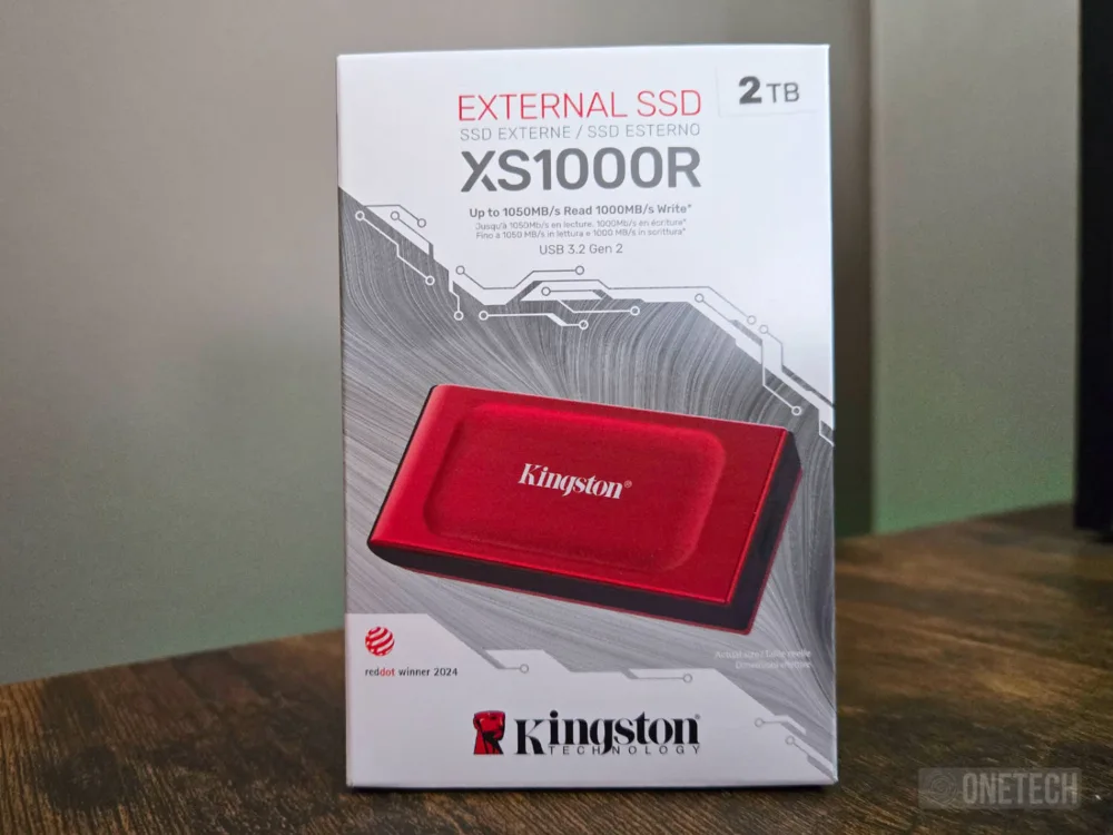 Kingston XS1000R 2TB external SSD - Análisis