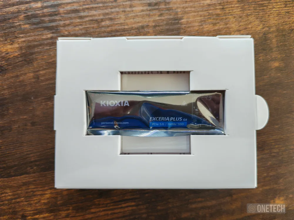 Kioxia Exceria Plus G4, SSD NVMe PCIe 5.0 - Análisis Kioxia Exceria Plus G4, SSD NVMe PCIe 5.0 - Análisis