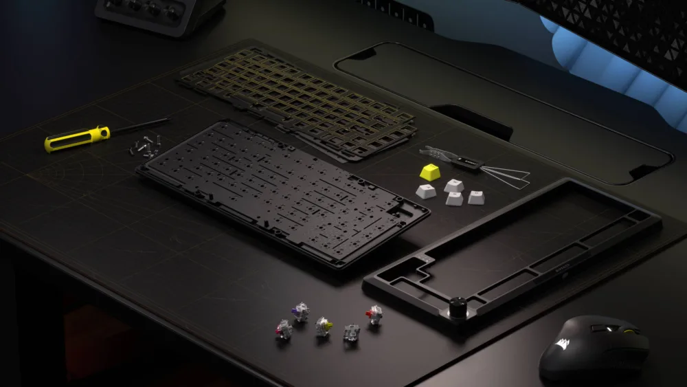 MAKR 75 Barebones Keyboard Kit, el teclado a la carta de Corsair que todo gamer querrá MAKR 75 Barebones Keyboard Kit, el teclado a la carta de Corsair que todo gamer querrá