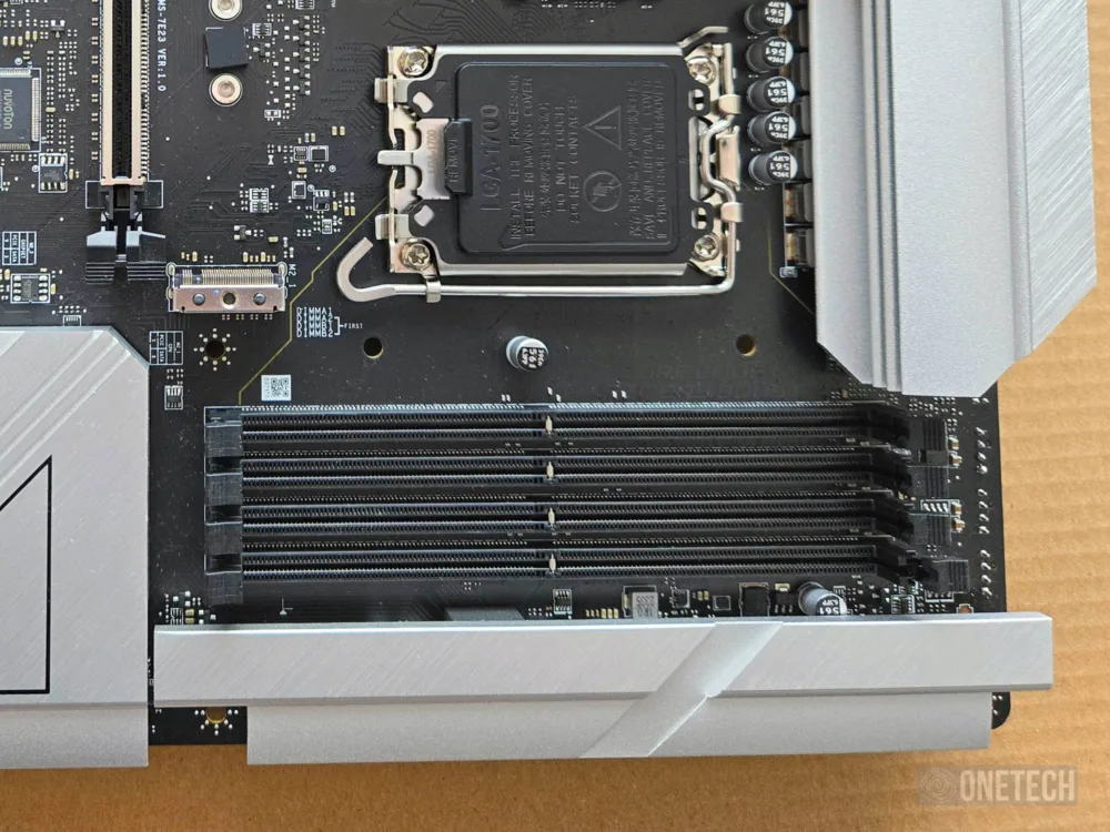 MSI Z790 Project Zero, placa base con conexión trasera - Análisis