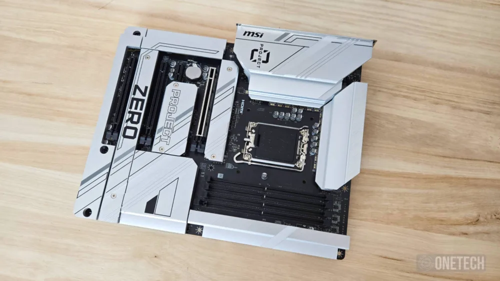 MSI Z790 Project Zero, placa base con conexión trasera - Análisis