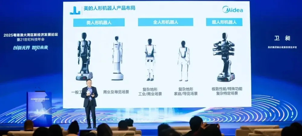 Midea presenta un robot humanoide de seis brazos y si, da muy mal rollo Midea