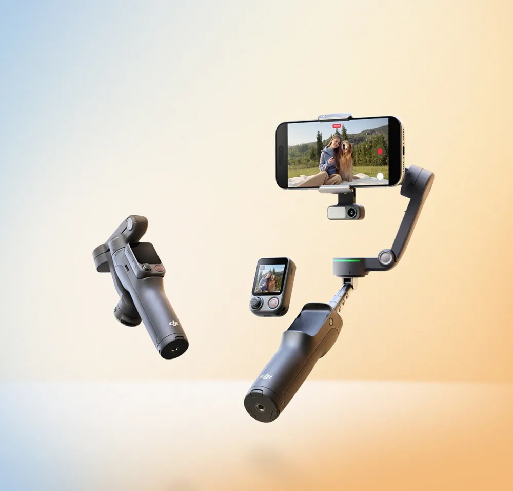 DJI Osmo Mobile 8P, la estabilización para móviles ahora viene con control (y monitor) remoto