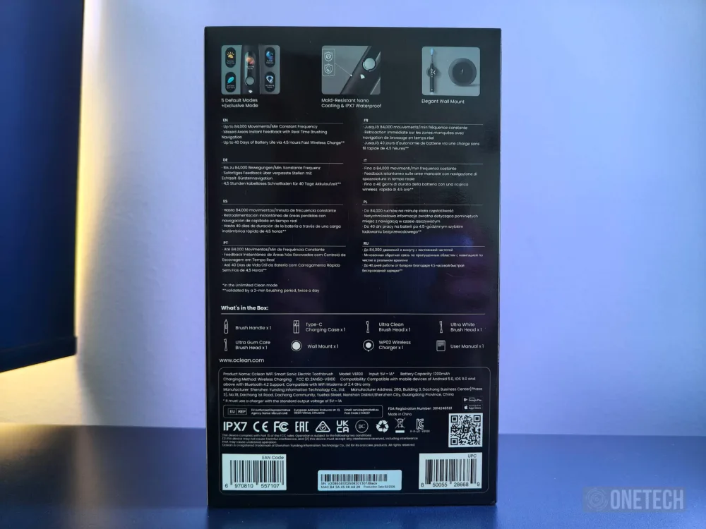 Oclean X Ultra 20 S, el cepillo inteligente que te enseña a cepillarte los dientes - Análisis Oclean X Ultra 20 S, el cepillo inteligente que te enseña a cepillarte los dientes - Análisis