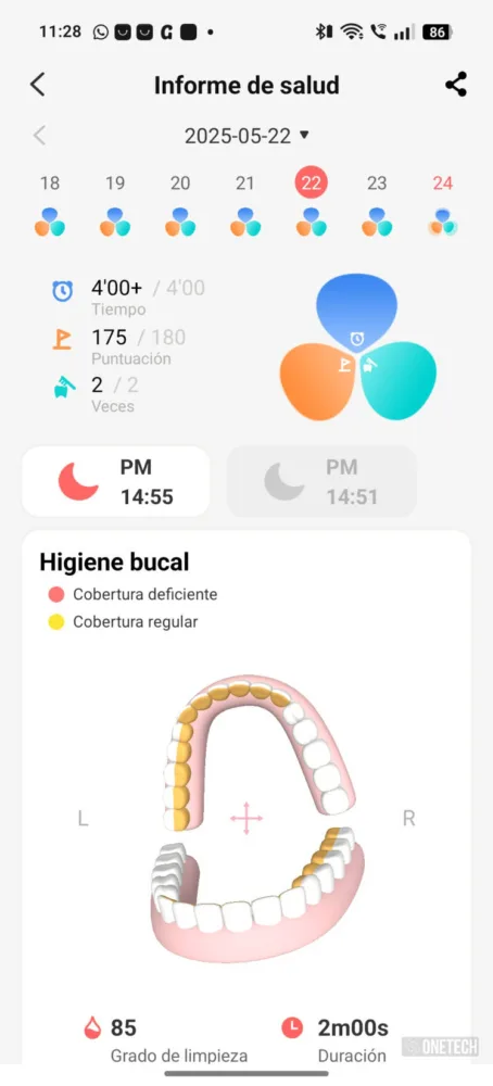 Oclean X Ultra 20 S, el cepillo inteligente que te enseña a cepillarte los dientes - Análisis Oclean X Ultra 20 S, el cepillo inteligente que te enseña a cepillarte los dientes - Análisis