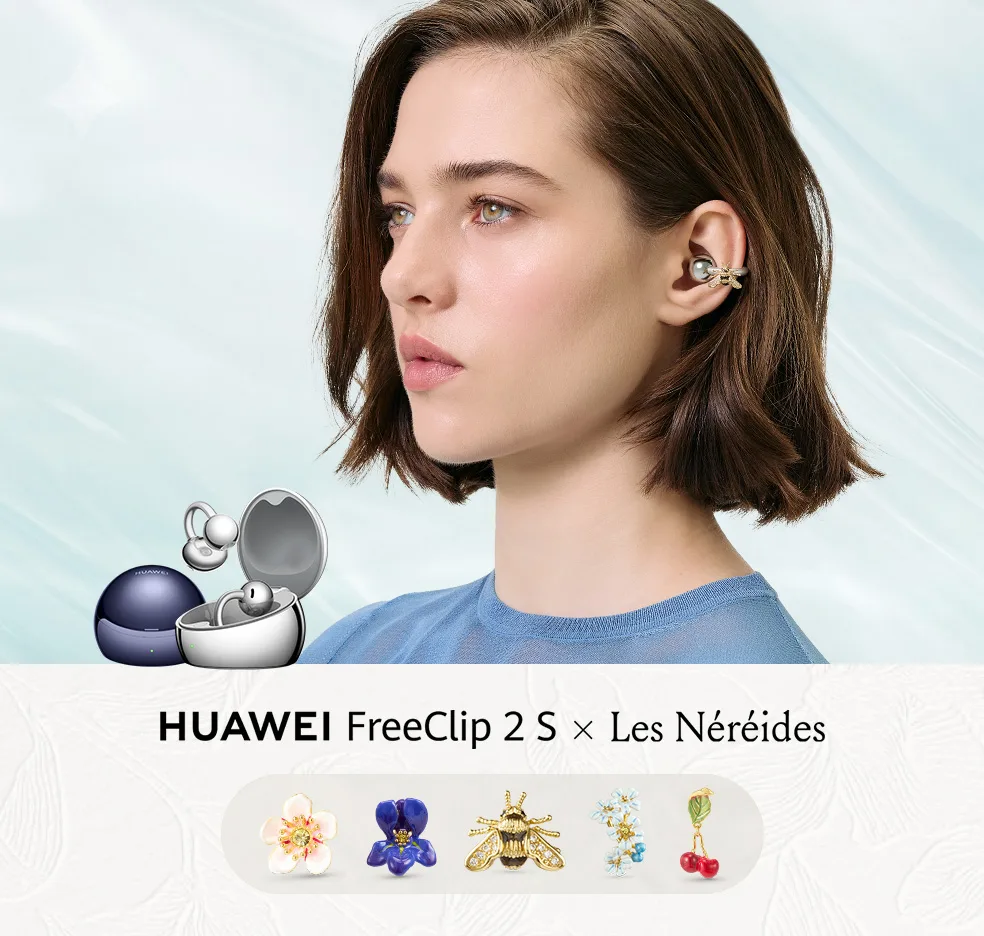 Huawei FreeClip 2S: los auriculares de diseño abierto que se elevan al nivel de joyeria
