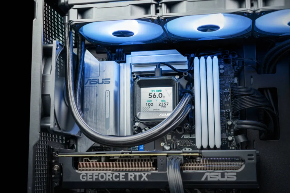 ASUS lanza su nueva serie de AIO para CPU