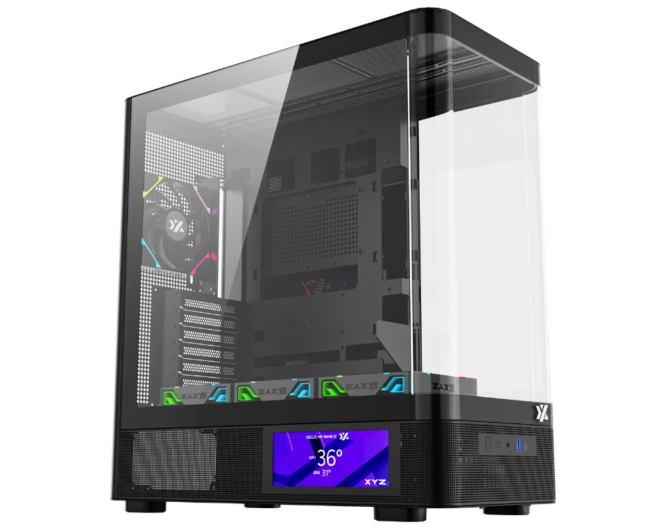 XYZ presenta sus nuevos chasis para PC en el marco de la Computex XYZ presenta sus nuevos chasis para PC en el marco de la Computex