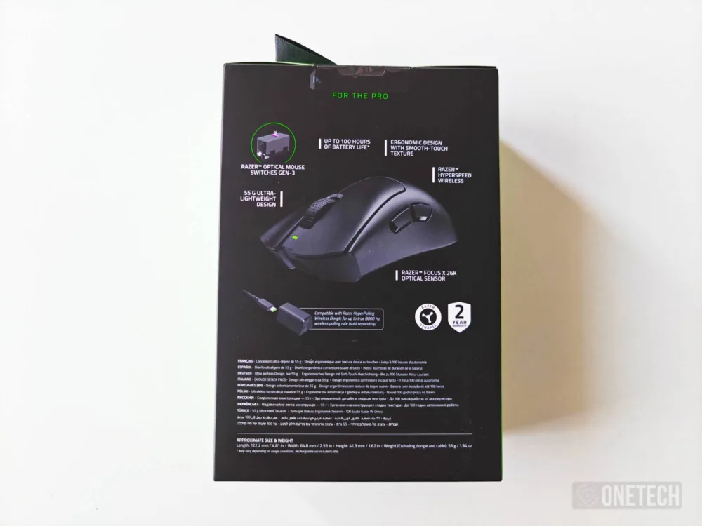 Razer DeathAdder V3 HyperSpeed, análisis completo y opinión