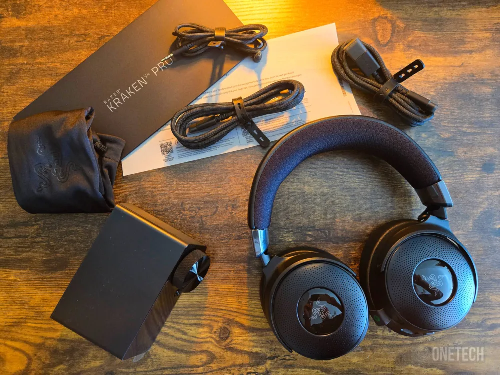 Razer Kraken V4 Pro, calidad que convence y una pantalla OLED para marcar la diferencia - Análisis