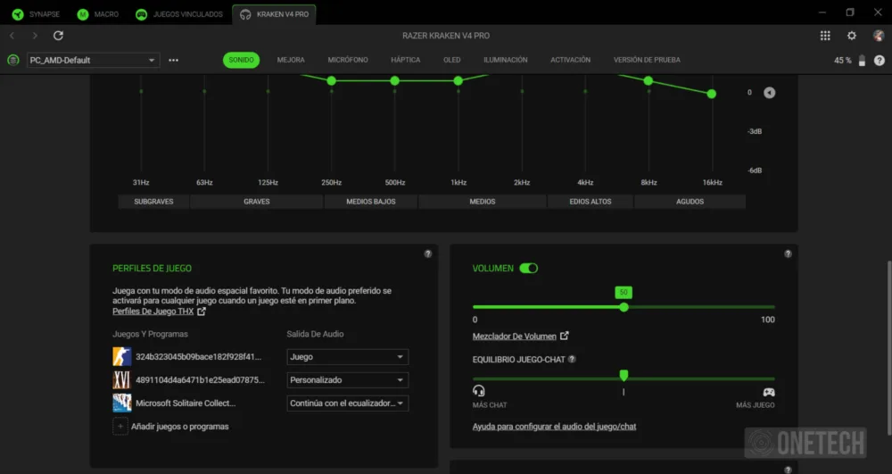 Razer Kraken V4 Pro, calidad que convence y una pantalla OLED para marcar la diferencia - Análisis