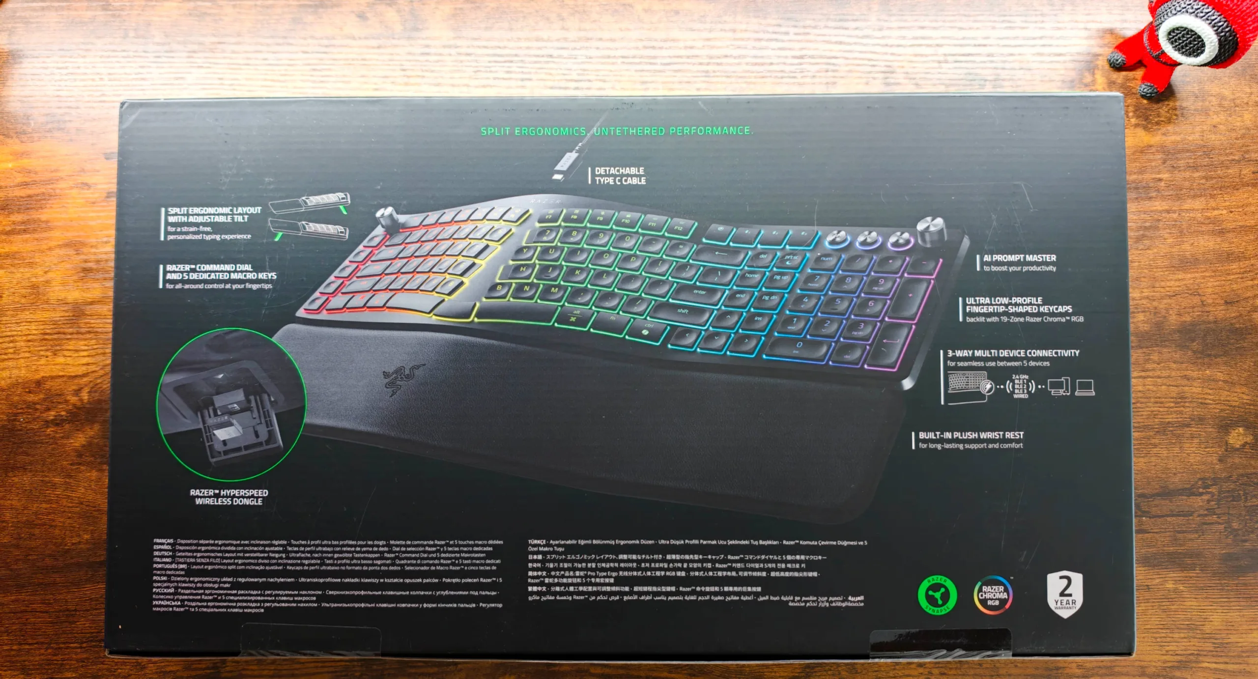 Razer Pro Type Ergo, análisis: un gran teclado ergonómico, pero no para cualquier usuario