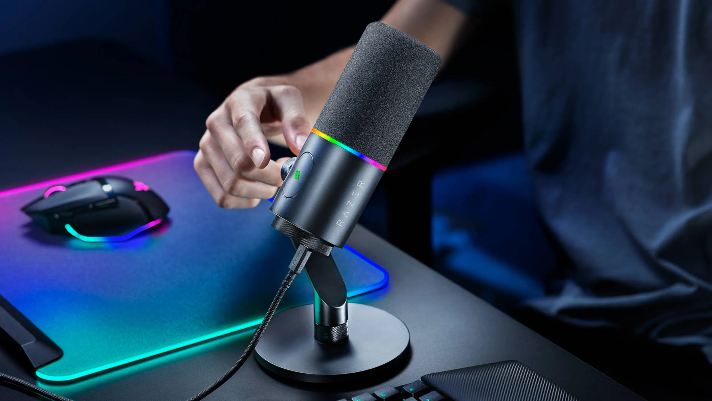 Razer Seiren V3 Pro: La salvajada de micrófono que promete cambiar el streaming para siempre