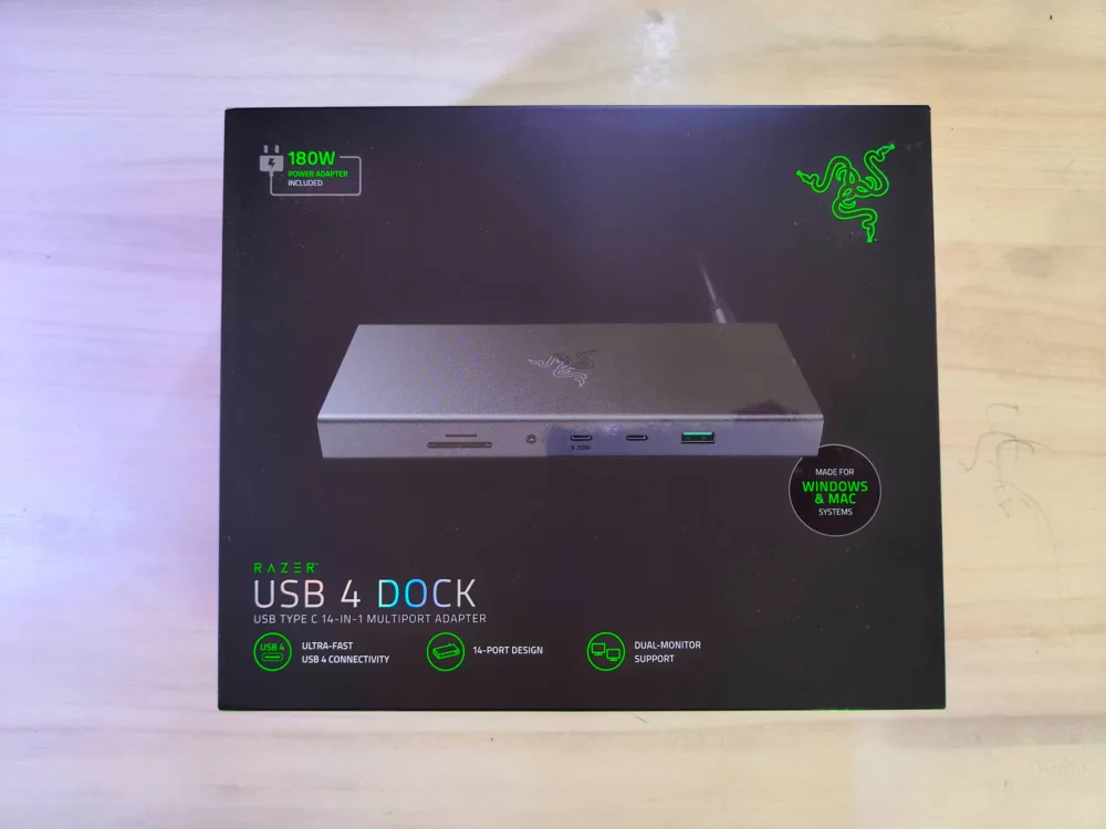 Razer USB 4 Dock: la forma de ampliar la productividad de tu portátil o tablet Razer USB 4 Dock: la forma de ampliar la productividad de tu portátil o tablet