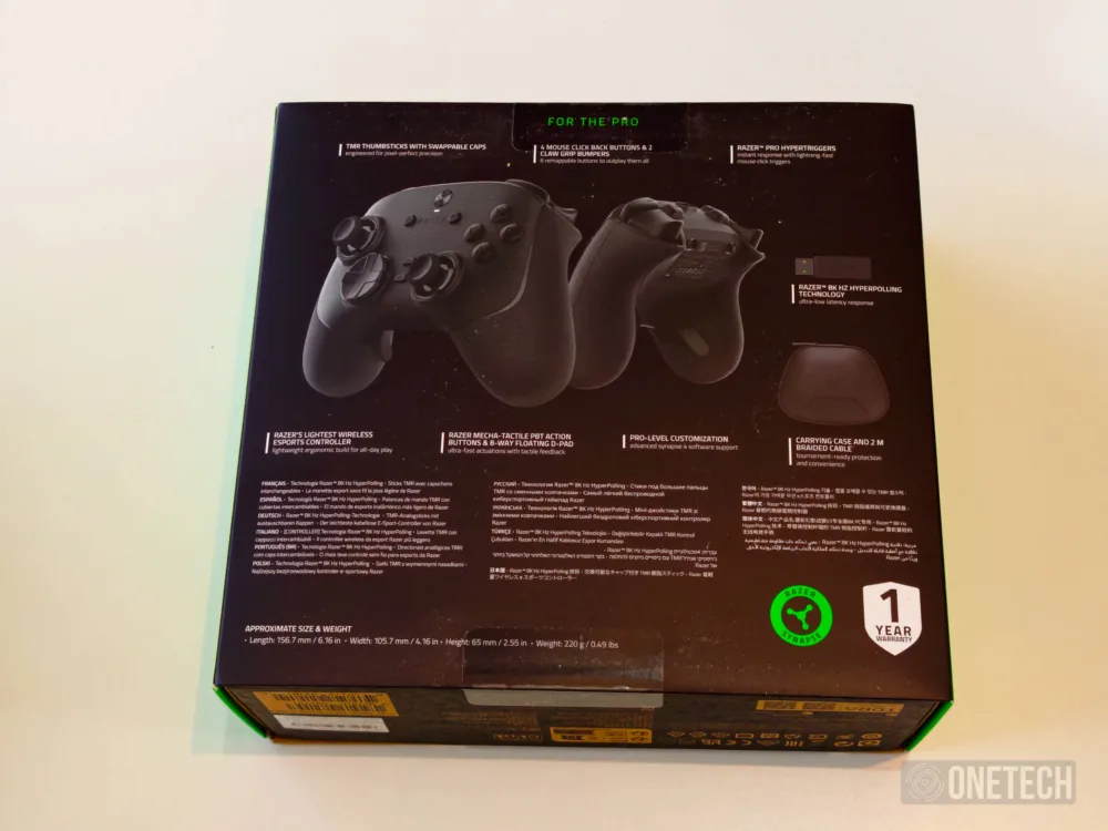 Razer Wolverine V3 Pro 8K PC, máxima velocidad para jugar como un "Pro" - Análisis