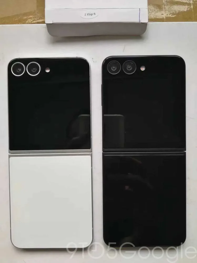 El diseño de los Samsung Galaxy Z Flip6 y Fold6 se muestra en muestras