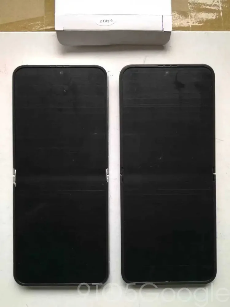 El diseño de los Samsung Galaxy Z Flip6 y Fold6 se muestra en muestras
