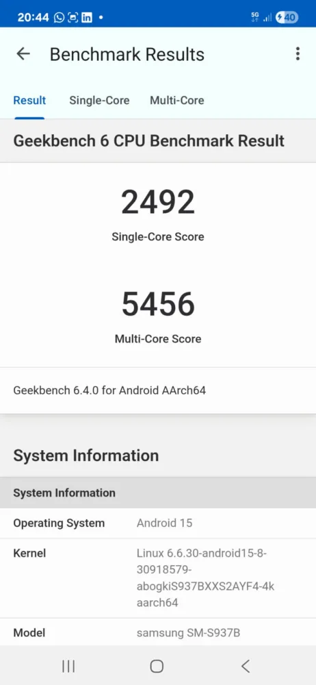 Samsung Galaxy S25 Edge, el ser el más fino de la serie pasa factura - Análisis Samsung Galaxy S25 Edge, el ser el más fino de la serie pasa factura - Análisis