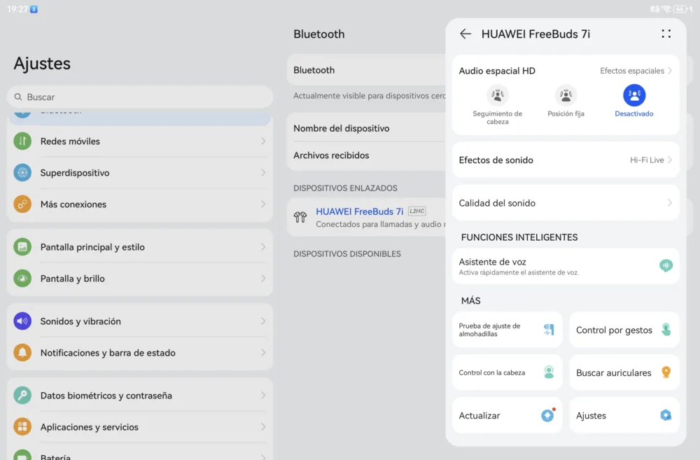 Huawei FreeBuds 7i, cancelación de ruido y sonido Hi-Res por menos de lo que esperas - Análisis Huawei FreeBuds 7i, cancelación de ruido y sonido Hi-Res por menos de lo que esperas - Análisis