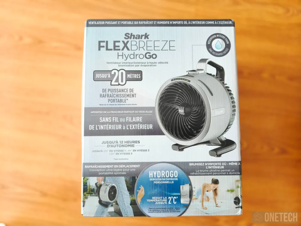 Shark Flexbreeze HydroGo, ventilador portátil con nebulizador para refrescar tu verano - Análisis Shark Flexbreeze HydroGo, ventilador portátil con nebulizador para refrescar tu verano - Análisis