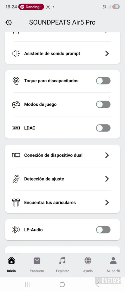 SoundPEATS Air5 Pro, un toque de atención a los grandes del sonido - Análisis SoundPEATS Air5 Pro, un toque de atención a los grandes del sonido - Análisis