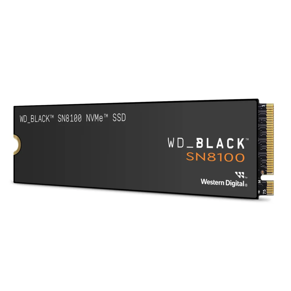 WD_BLACK SN8100 NVMe SSD: hasta 8TB a 14 900 MB/s WD_BLACK SN8100 NVMe SSD