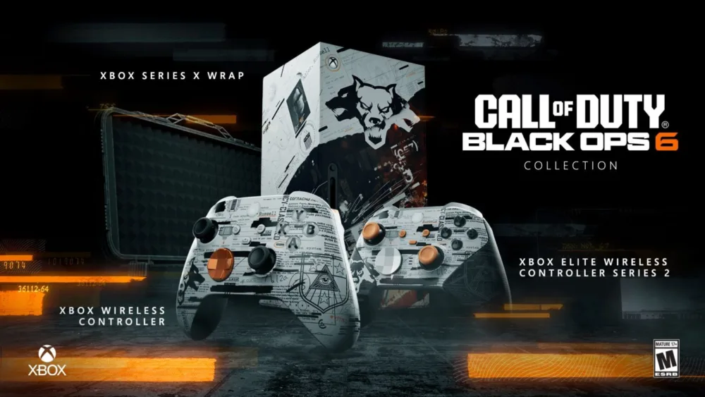 Microsoft anuncia el lanzamiento de accesorios customizados Call of Duty: Black Ops 6