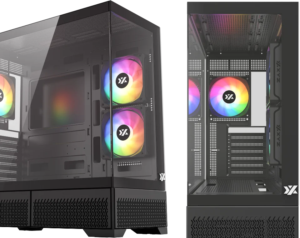 XYZ presenta sus nuevos chasis para PC en el marco de la Computex XYZ presenta sus nuevos chasis para PC en el marco de la Computex