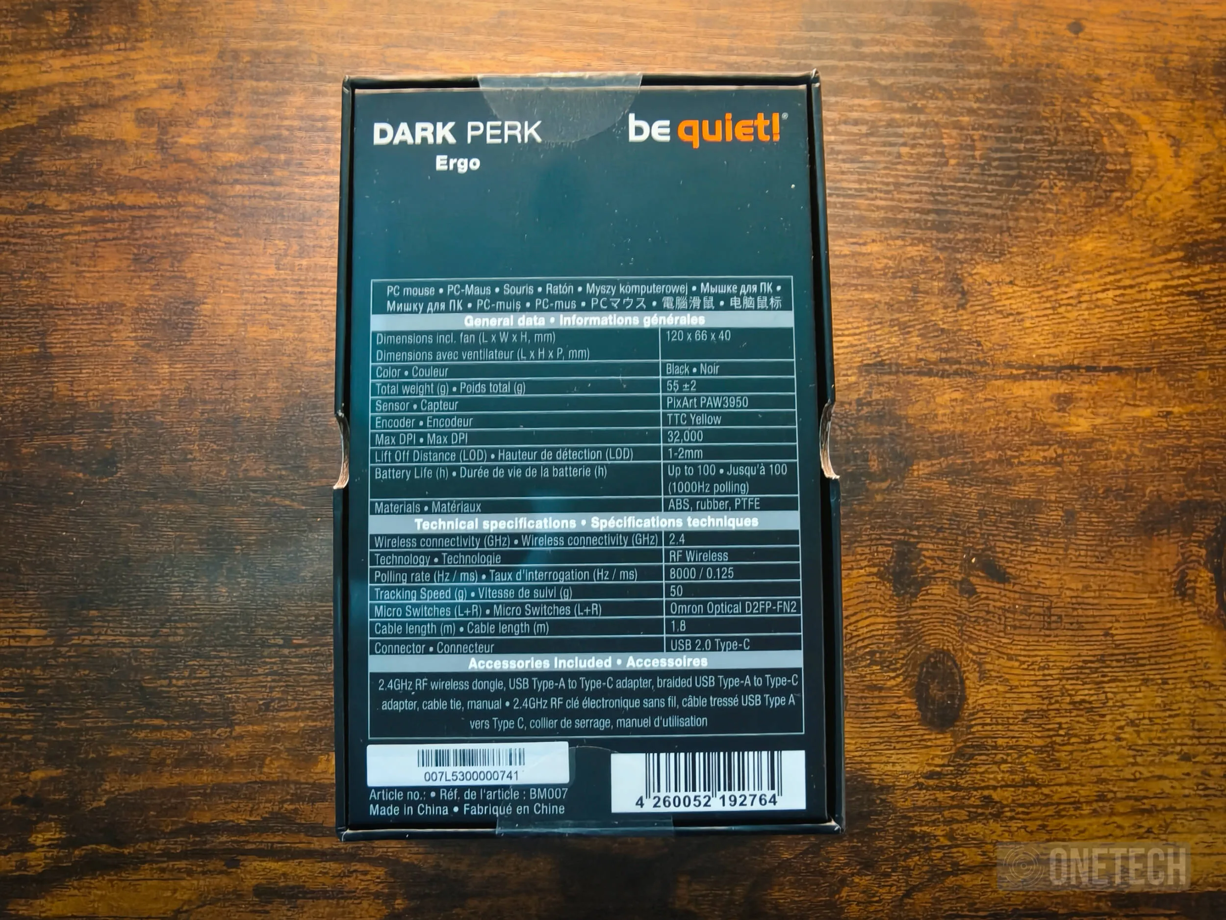 Dark Perk Ergo, probamos el primer ratón de be quiet! - Análisis