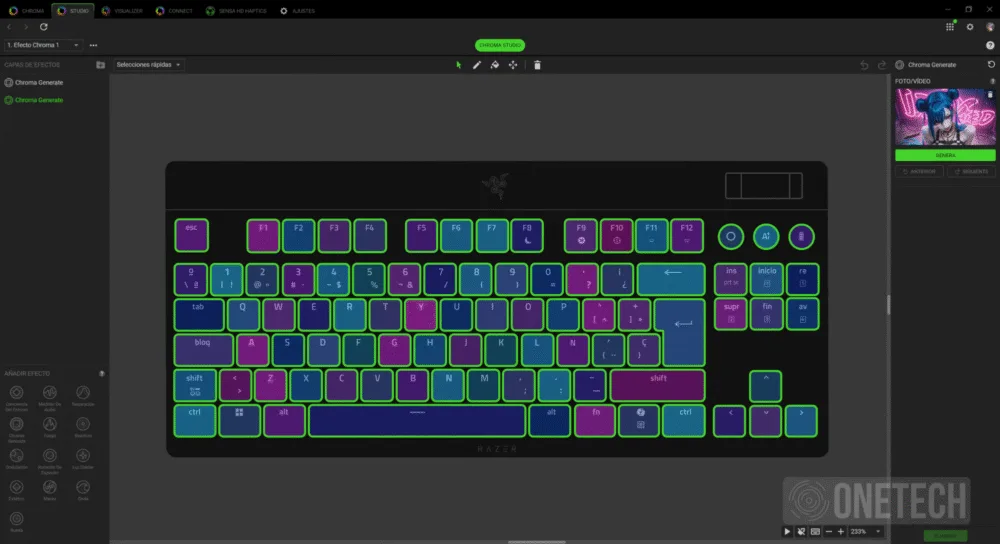 Razer BlackWidow V4 Low-profile Tenkeyless HyperSpeed, el teclado de perfil bajo con IA - Análisis