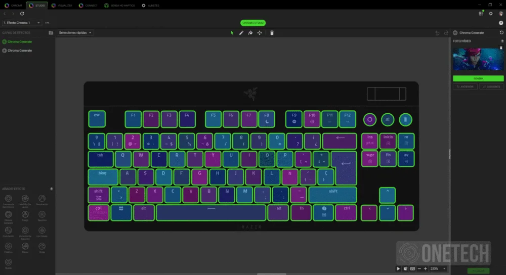 Razer BlackWidow V4 Low-profile Tenkeyless HyperSpeed, el teclado de perfil bajo con IA - Análisis