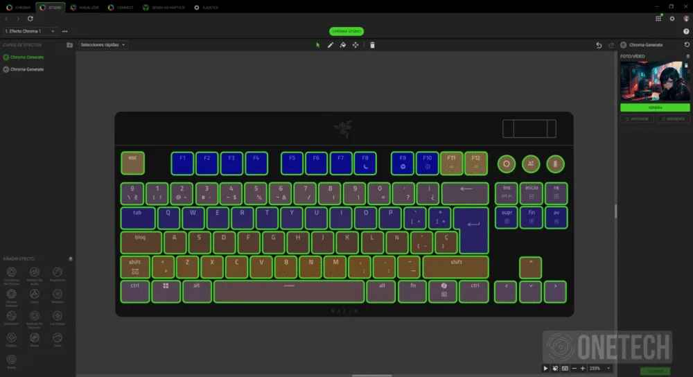 Razer BlackWidow V4 Low-profile Tenkeyless HyperSpeed, el teclado de perfil bajo con IA - Análisis