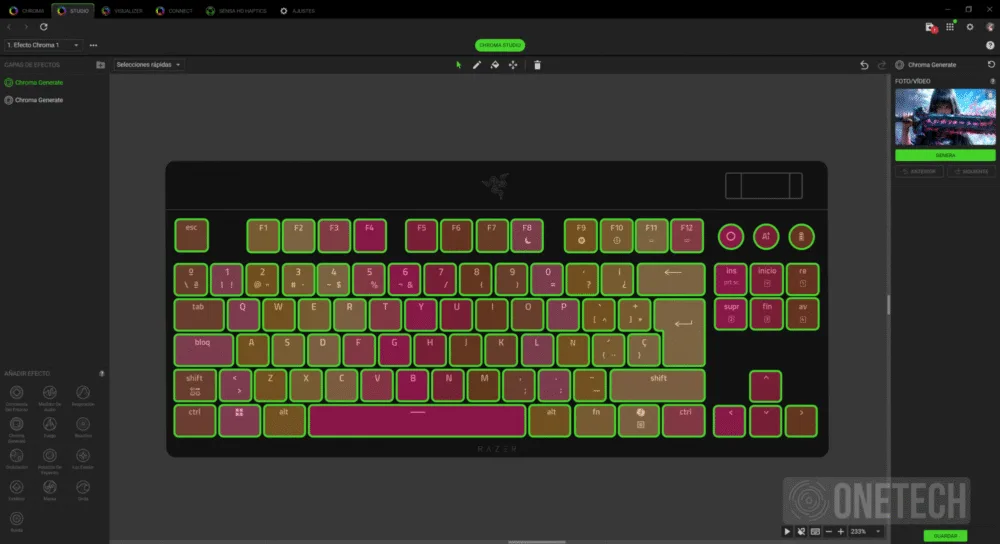 Razer BlackWidow V4 Low-profile Tenkeyless HyperSpeed, el teclado de perfil bajo con IA - Análisis