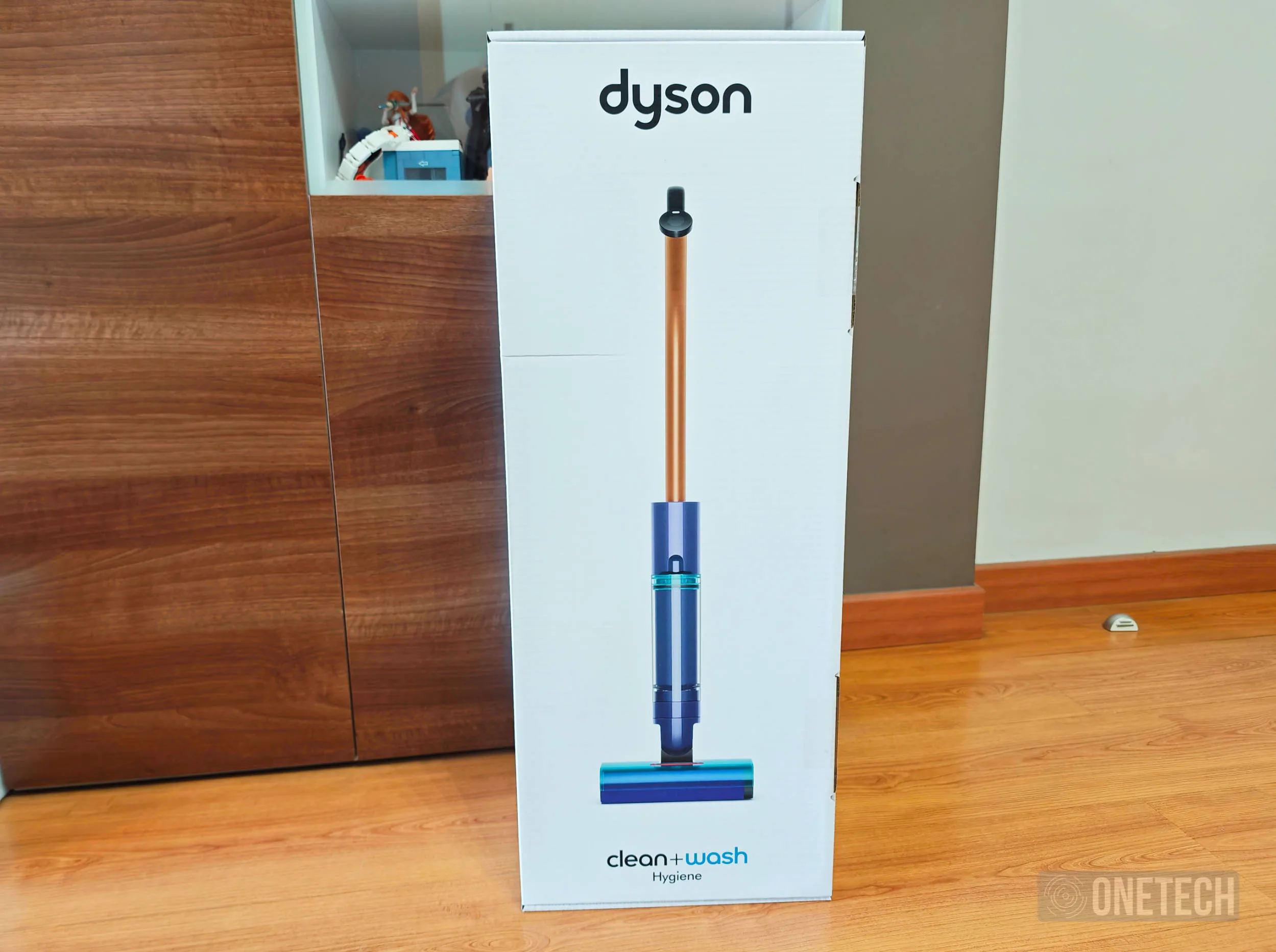 Qué incluye la caja del Dyson Clean+Wash Hygiene - frontal